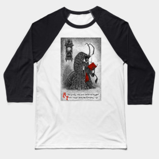 The Krampus' List Baseball T-Shirt