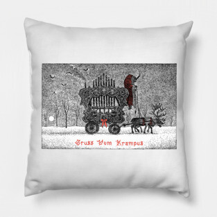 The Krampus' Kalliope Pillow