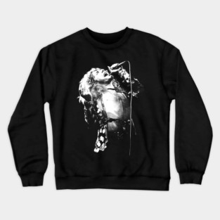 Robert Plant || Vintage Halftone Style || Fan Art Design| Crewneck Sweatshirt