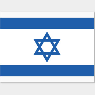 Flag of Israel Posters and Art