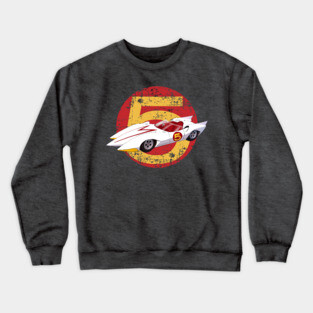 Mach 5 - Distressed Crewneck Sweatshirt