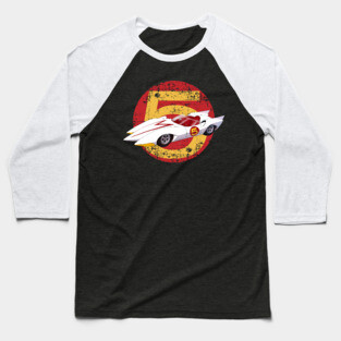 Mach 5 - Distressed Baseball T-Shirt