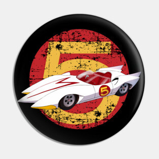 Mach 5 - Distressed Pin