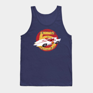 Mach 5 - Distressed Tank Top