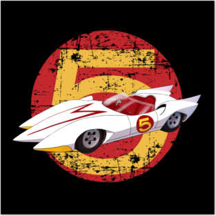 Mach 5 - Distressed Posters and Art