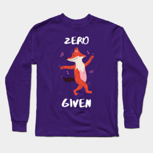 Zero Fox Given Long Sleeve T-Shirt
