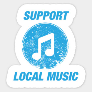 Support Local Music Magnet