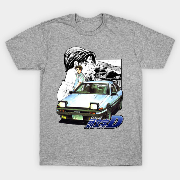 Initial D Takumi Fujiwara Vintage T-Shirt by HighAcacemia