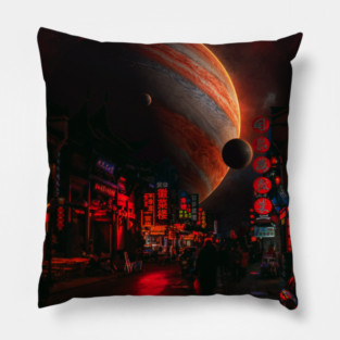 NIGHT MARKET. Pillow