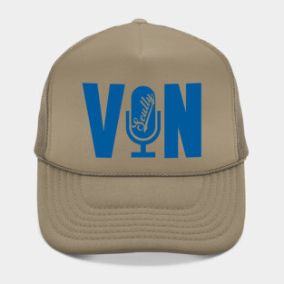 Vin Scully Microphone - Vin Microphone Hat