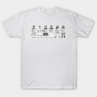 Women Voting Through the Decades T-Shirt