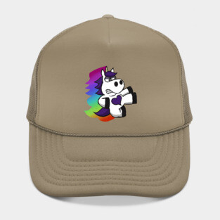 Rainbow Slasher the Unicorn Hat