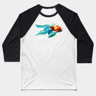 Summer Goldfish Glides On By Baseball T-Shirt