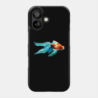 Summer Goldfish Glides On By Phone Case