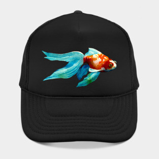 Summer Goldfish Glides On By Hat