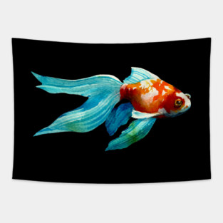 Summer Goldfish Glides On By Tapestry