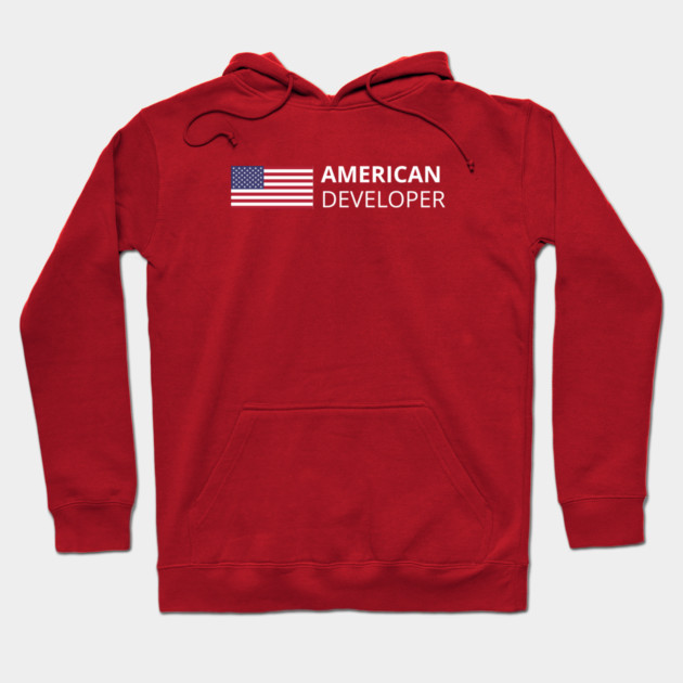 American Developer Hoodie by codewearIO