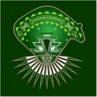 Three Bears "Green" Posters and Art