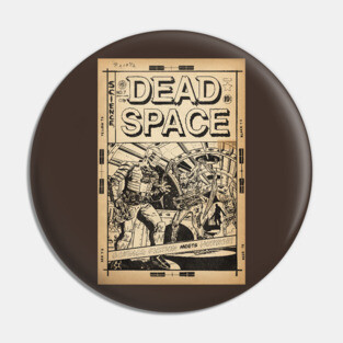 Dead Space fanart Comic cover line art Pin