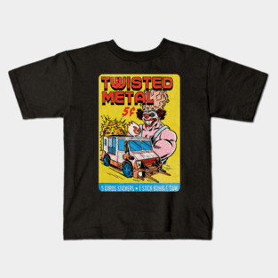 Twisted Metal Bubble Gum card fan art Kids T-Shirt