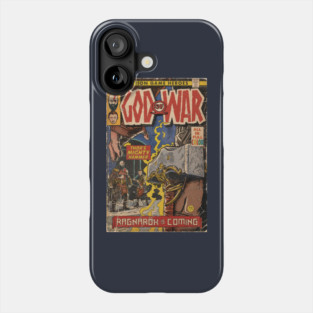God of War Ragnarök Comic book cover Fan Art Phone Case