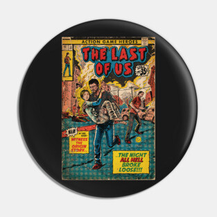The Last of Us - Intro comic cover fan art Pin