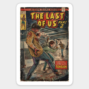 The Last of Us 2 - Jackson fan art comic cover Sticker