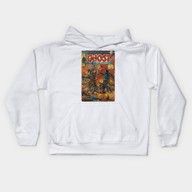 Ghost of Tsushima fan art comic cover Kids Hoodie by MarkScicluna