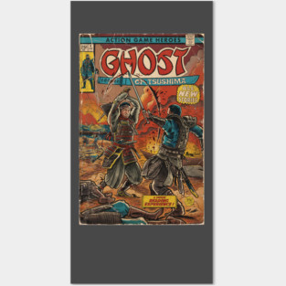 Ghost of Tsushima fan art comic cover Posters and Art