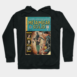 Metal Gear Solid fan art comic cover Hoodie