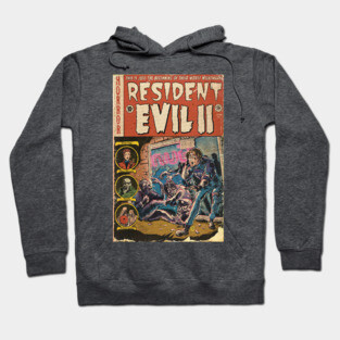 Resident Evil 2 fan art Comic book cover Hoodie