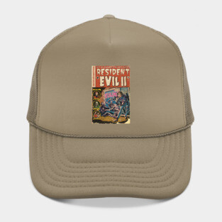 Resident Evil 2 fan art Comic book cover Hat