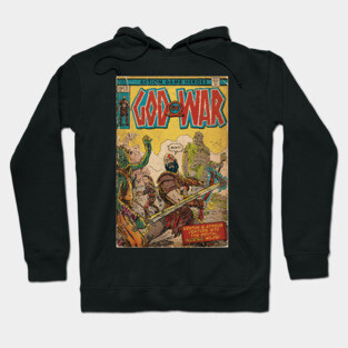 God of War fan art comic book cover Hoodie