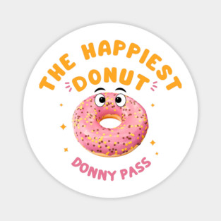 The Happiest Donut Magnet