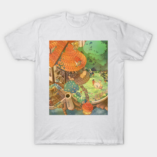 Picnic Above Clouds T-Shirt