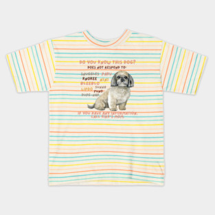 Leftover Dog Poster - Kirk - fundraiser Kids T-Shirt