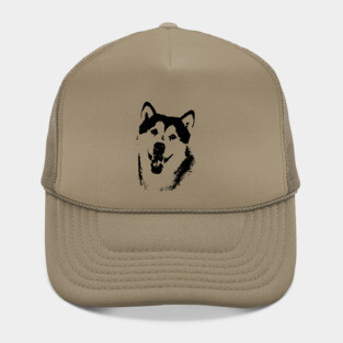 Husky Dog Hat