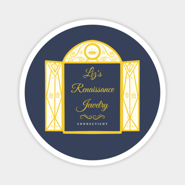 Liz's Renaissance Jewelry Magnet by Stars Hollow Mercantile