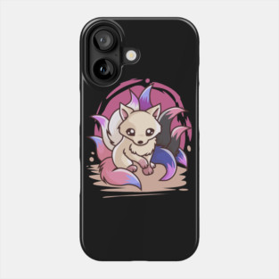 Genderfluid Cute Kitsune Phone Case