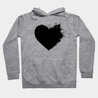 Broken Heart, Black Hoodie