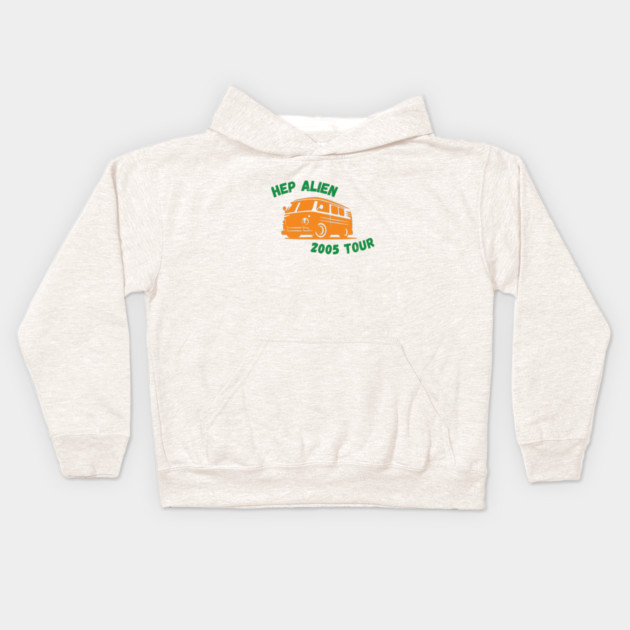 Hep Alien 2005 Tour Kids Hoodie by Stars Hollow Mercantile
