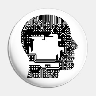 computer nerd Pin