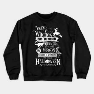 witch halloween Crewneck Sweatshirt
