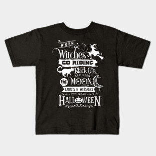 witch halloween Kids T-Shirt