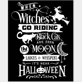 witch halloween Posters and Art