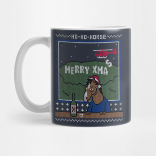 Ho-Ho-Horse! - Ugly Christmas Sweater Mug