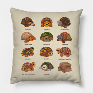 Box turtle Pillow
