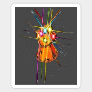 The Infinity Gauntlet Sticker