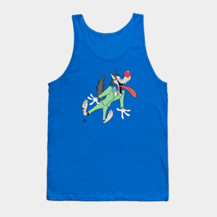 WOLF CARTOON CHARACTER Tank Top