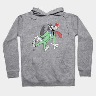 WOLF CARTOON CHARACTER Hoodie